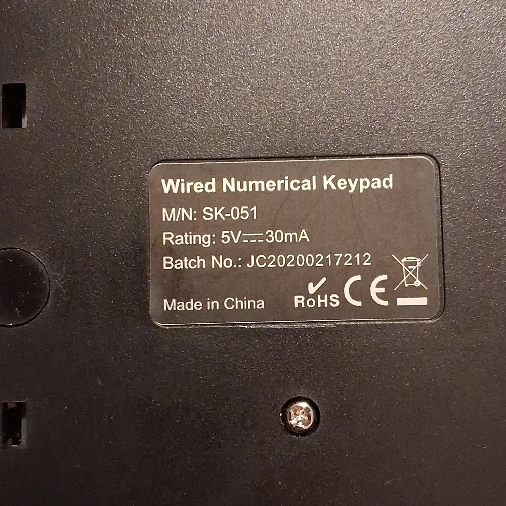 Jelly Comb Wireless Keyboard Numberpad For Laptop EUC